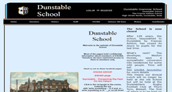 Desktop Screenshot of dunstableschool.co.uk